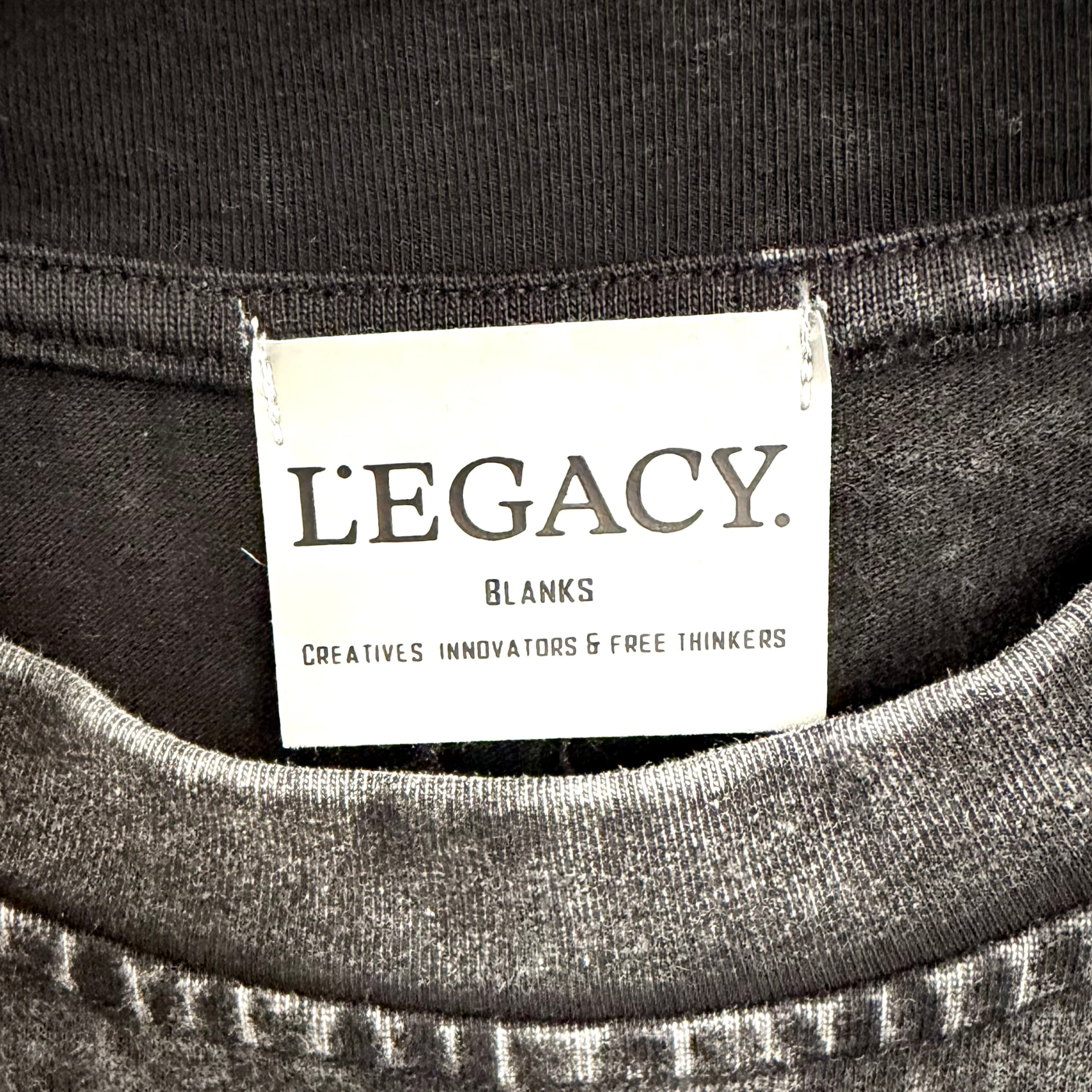 L.EGACY. Blanks woven neck tag